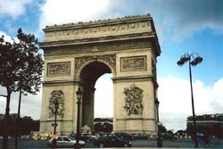 Paris, France - Arc de Triomphe