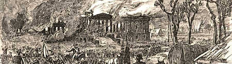 Burning of Washington DC - War of 1812
